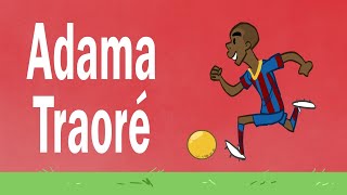 Adama Traoré in Barcelona [upl. by Lesak525]