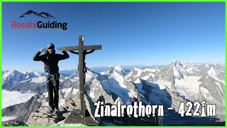 Zinalrothorn from the Rothorn hut [upl. by Chamkis]