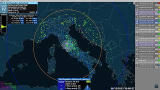 Evento Sismico ML 36 Allerona Terni  Replay GlobalQuake 6 dicembre 2023 210613 [upl. by Derrek369]