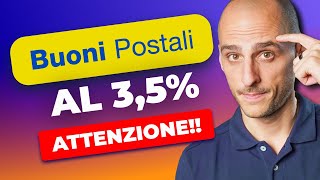 Buoni Postali Premium al 35 Conviene Investire  Analisi e Alternative [upl. by Danell]