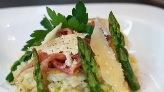 Apprendre à faire la recette du risotto de printemps aux asperges [upl. by Jeannette652]