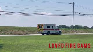 MCFR Laytonsville Ambulance 717 Responding [upl. by Bully98]