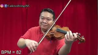 Concerto No 2 in G major 3rd Movement  Suzuki Violin Book 4 [upl. by Baelbeer]