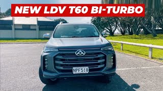 LDV T60 BiTurbo First Drive  Impressions amp Reactions  2021 Ute [upl. by Manno]