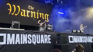 The Warning  Six Feet Deep  Mainsquare 2024 Arras France Live [upl. by Ajax]