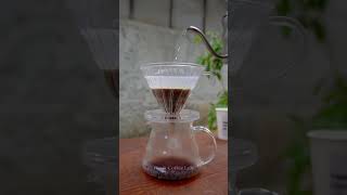 v60 coffee coffeemaking manualbrewing [upl. by Atteuqahs]