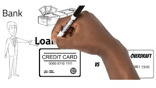 Loans vs Credit Cards vs Overdrafts  Defined and Compared [upl. by Ylrae]