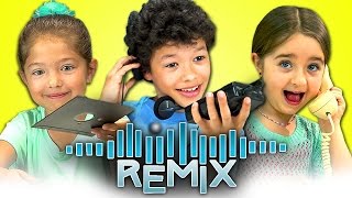 REACT REMIX  Old Computers Walkmans Rotary Phones [upl. by Yehus]