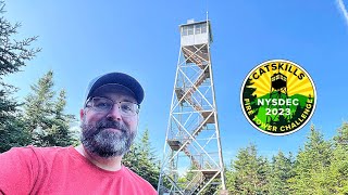 Balsam Lake Mountain Fire Tower in the Catskills offers breathtaking views [upl. by Annerahs904]