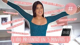 CONTESTO 100 PREGUNTAS EN 5 MINUTOS – DULCEIDA [upl. by Anoynek]