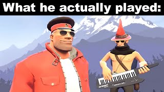 Pianos are Never Animated Correctly TF2 Extraordinary Weekend by STBlackST [upl. by Ahsinej]