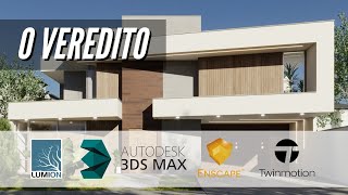 QUAL É O MELHOR RENDERIZADOR PARA REVIT OPINIÃO SINCERA [upl. by Trebla523]