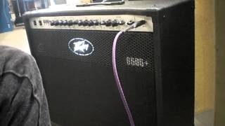 PEAVEY 6505 112 COMBO test after repair [upl. by Elleraj]