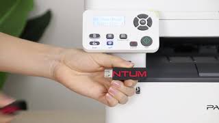 Easily Scan the Files to USB Drive with Pantum M7100 Series [upl. by Rogerg]