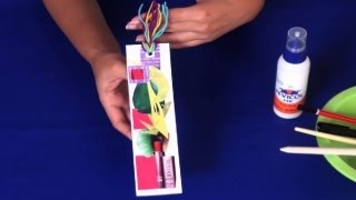 How to make a Bookmark  Arts and Crafts [upl. by Ixela]