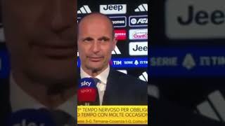 ALLEGRI SI ARRAMPICA SUGLI SPECCHI 🤣🍿 JUVENTUS VS GENOA [upl. by Slinkman313]