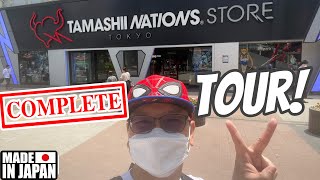 The COMPLETE Tour to Tamashii Nations Store Akihabara Tokyo 2023 [upl. by Larina]