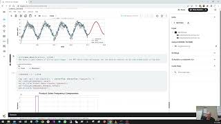 30 Continue with seasonality and periodogram machinelearning predicting [upl. by Oisangi]