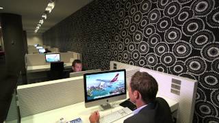 Qantas Domestic Business Lounges [upl. by Vandervelde]