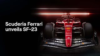 SF23 launch  Scuderia Ferrari F1 car [upl. by Sivatnod]