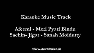 Afeemi Karaoke Meri Pyaari Bindu wwwdevsmusicin Devs Music Academy [upl. by Helyn5]