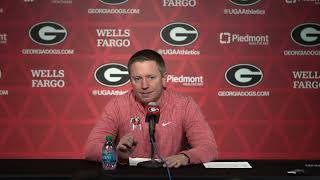 Georgia Basketball Coach White Postgame Press Conference vs Tennessee [upl. by Eanal199]