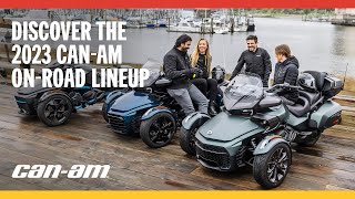 The 2023 Lineup – CanAm OnRoad [upl. by Odnomyar340]