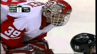 Avalanche  Red Wings Game 7 2002 3rd Period Highlights [upl. by Eelyac59]