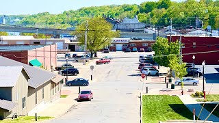 Downtown ATCHISONHAUNTED HOMES AMELIA EARHART HouseSta FE Depot Breakfast at HYATT REGENCY in 4K [upl. by Pinto]