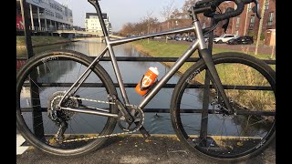 Sardine Chinese Custom Titanium Gravel Bike 20192020 [upl. by Hanoj]