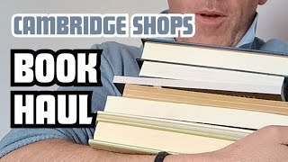 Book Haul From Shops In Cambridge  bookhaul booktube booktuber [upl. by Elata921]