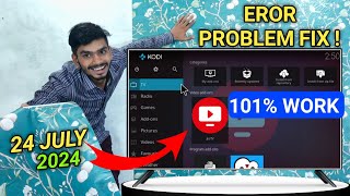 JIO TV On Kodi App JIO TV EROR Problem FIX   Jio Tv App in Android tv 101 Work On Android TV [upl. by Kean]