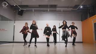 EVERGLOW  Bon Bon Chocolat DANCE PRACTICE  MIRRORED  SLOW 100 [upl. by Hermann24]