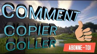 Comment copier coller sur mcpe [upl. by Nolra]