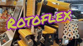 Rotoflex Slitter Rewinder Machine [upl. by Peoples]