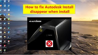 FIX can’t install 3Dmax 2024 Revit 2024 Autocad 2024  the installer disappears when start [upl. by Corty]