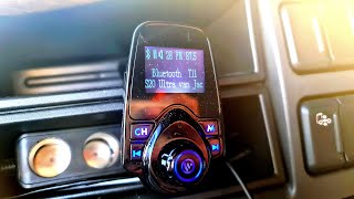 155 Nieuwe FM TRANSMITTER MET AUX EN BLUETOOTH [upl. by Aidua]