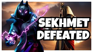 Defeating Sekhmet in Assassins Creed Origins [upl. by Ilek]