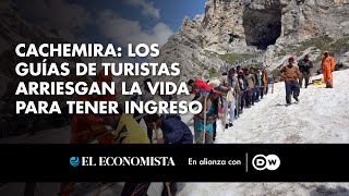 Cachemira los guías de turistas arriesgan la vida para tener ingreso [upl. by Selway]