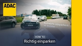 ADAC How To Auto richtig einparken  ADAC [upl. by Qerat107]