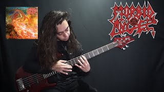 MORBID ANGEL  DESOLATE WAYS BEST BASS COVER  ONE TAKE TAPPING [upl. by Stulin]