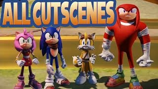 All Cutscenes  Sonic Boom Rise of Lyric Wii U [upl. by Sylvan]