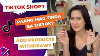 PAANO MAGING SELLER SA TIKTOK Step by step Tiktok tutorial part 1 [upl. by Sherri373]