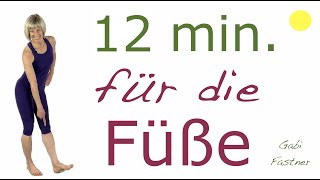 🦶12 min für die Füße  Gymnastik ohne Geräte im Stehen [upl. by Johnny]