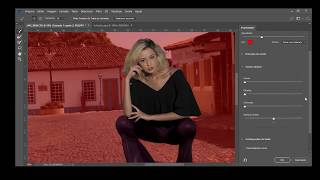 PHOTOSHOP 2018 Recorte usando ASSUNTO OBJETO [upl. by Ayetal]