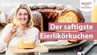 😍😍 Sooo saftig Einfacher Eierlikörkuchen mit dem Thermomix®  Thermomix® Rezept [upl. by Lawley820]