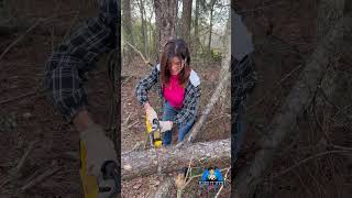 9 inches NO Problem    for Dewalt 8 inch chain saw pruner themaryburke [upl. by Yrekaz]