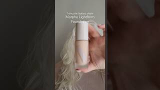 Trying the lightest shade of the Morphe Lightform Foundation  Is it pale girl friendly shorts [upl. by Holbrooke921]