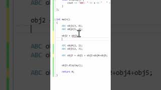 binary vs unary operator overload cpp coding cplusplus oop programmingtutorial cppprogramming [upl. by Attenra]