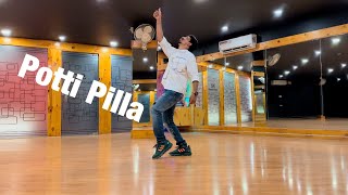 Potti Pilla Dance  Just normally danced ❤️❤️❤️ [upl. by Housen]